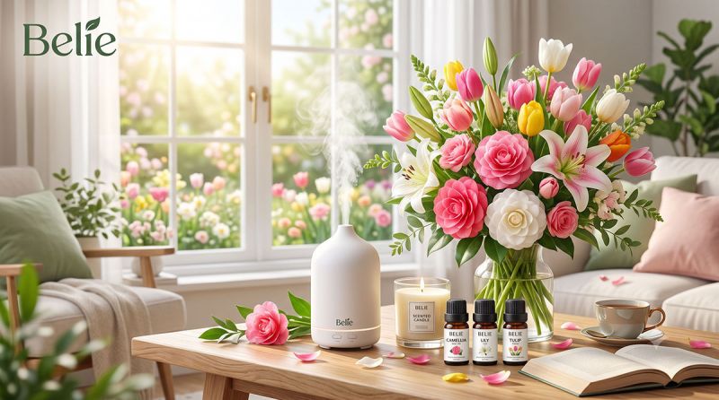 Review dòng hương hoa cỏ Belie (Hoa Trà, Lily, Tulip): Mang mùa xuân vào nhà bạn