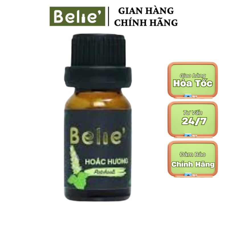Tinh dầu Hoắc Hương (Patchouli) Belie nguyên chấ