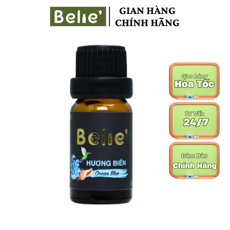 Tinh Dầu Hương Biển 10ml, 100ml Belie’ – Ocean Breeze Essential Oil, Xông Thơm, Khử Mùi, Thư Giãn, Nến Thơm, Mỹ Phẩm Handmade