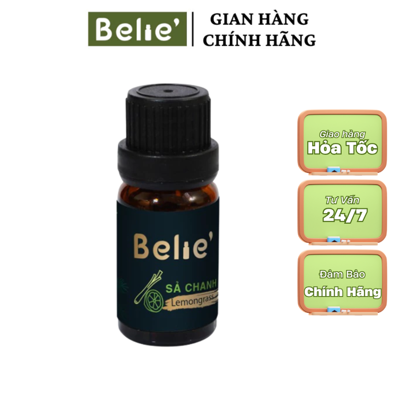 Tinh dầu Sả Chanh (Lemongrass) Belie nguyên chất