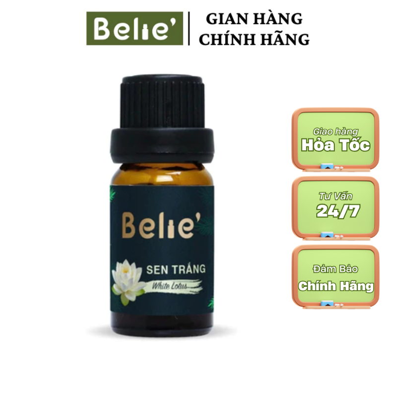 Tinh dầu sen trắng Belie nguyên chất
